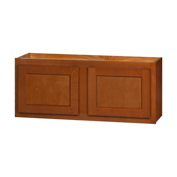 15 inch Wall Cabinets - Glenwood Shaker - 36 Inch W x 15 Inch H x 12 Inch D