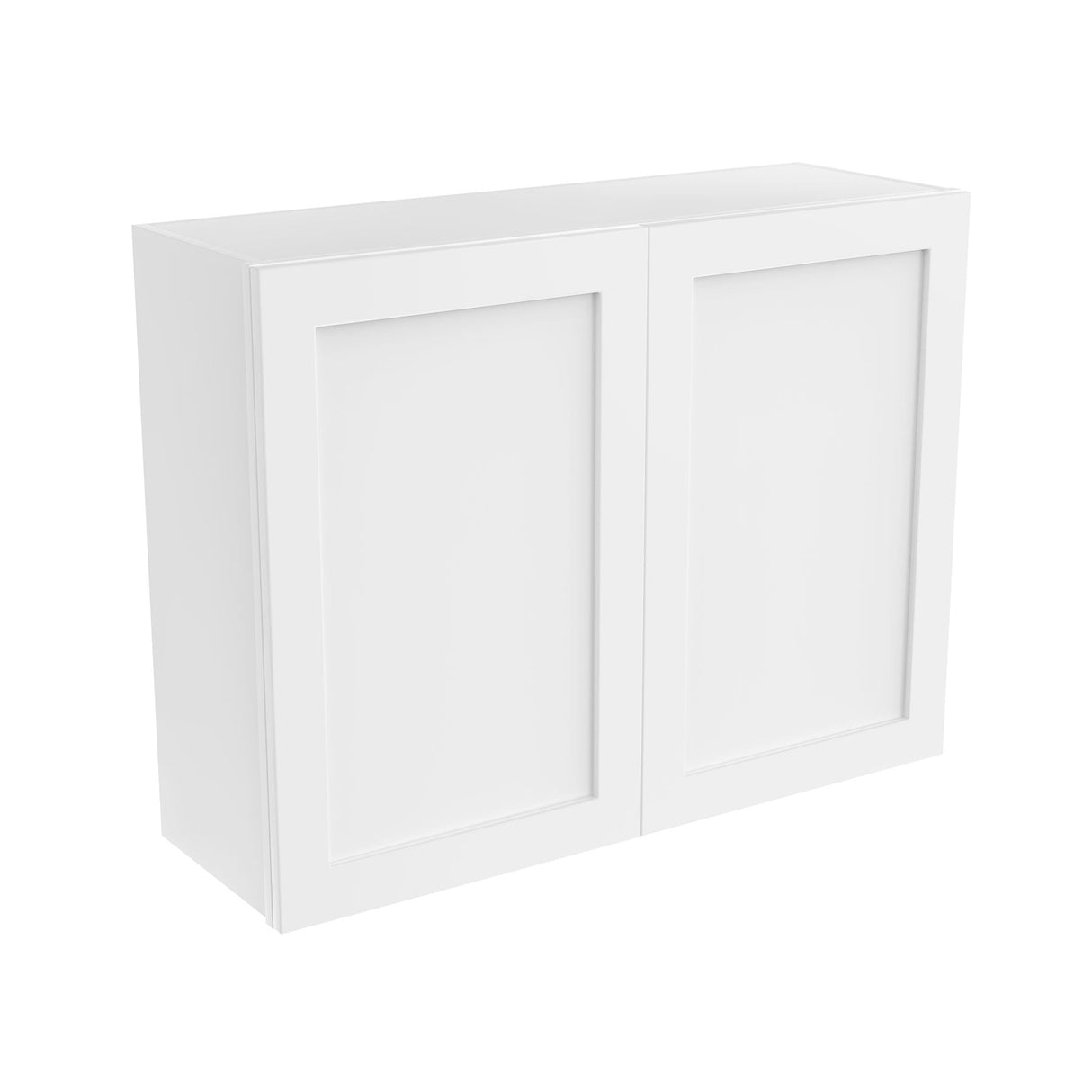 RTA - Elegant White - 30" High Double Door Wall Cabinet | 39"W x 30"H x 12"D