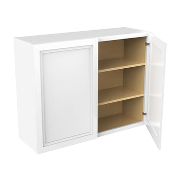 RTA - Fashion White - 30" High Double Door Wall Cabinet | 39"W x 30"H x 12"D