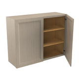 Richmond Stone - Double Door Wall Cabinet | 39"W x 30"H x 12"D
