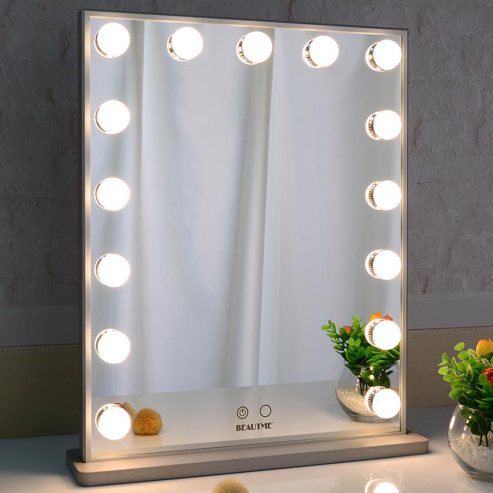 16.54x20.16 inch Hollywood Makeup Vanity Mirror with Lights, Standing
