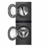 LG Single Unit Front Load LG WashTower with Center Control 4.5 cu. ft. Washer and 7.4 cu. ft. Electric Dryer