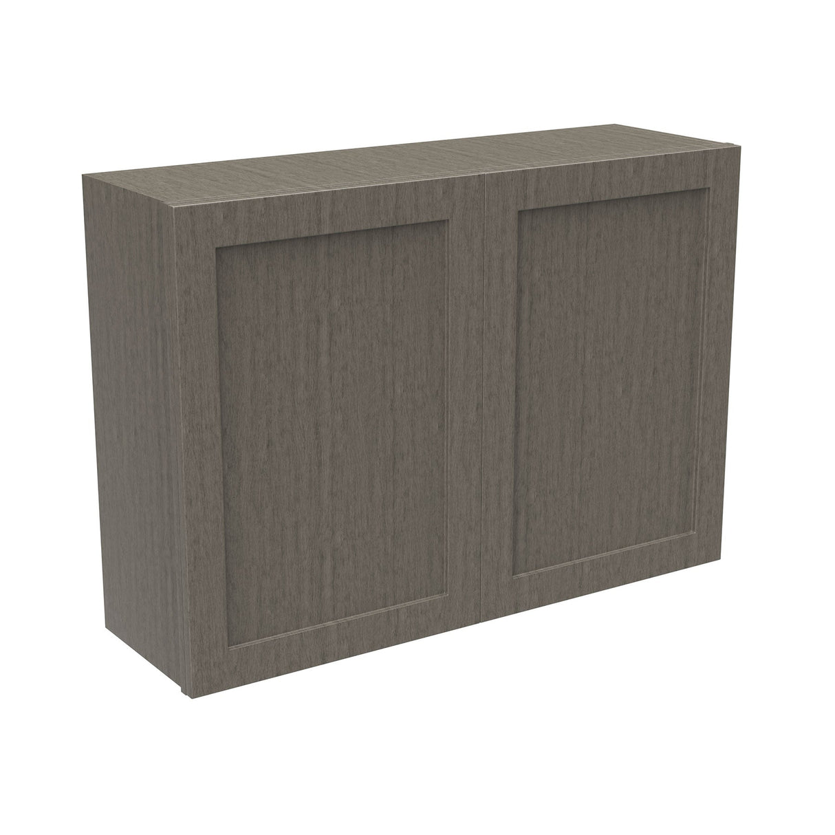 RTA - Elegant Smoky Grey - 30" High Double Door Wall Cabinet | 42"W x 30"H x 12"D