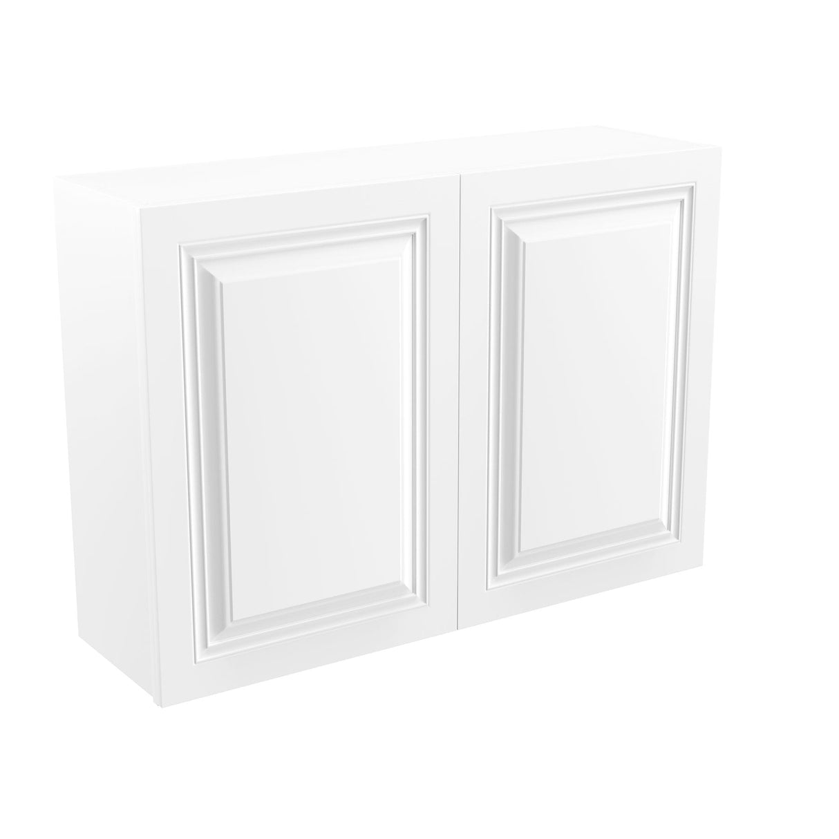 RTA - Park Avenue White - 30" High Double Door Wall Cabinet | 42"W x 30"H x 12"D