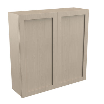 Double Door Wall Cabinet | Elegant Stone| 42W x 42H x 12D
