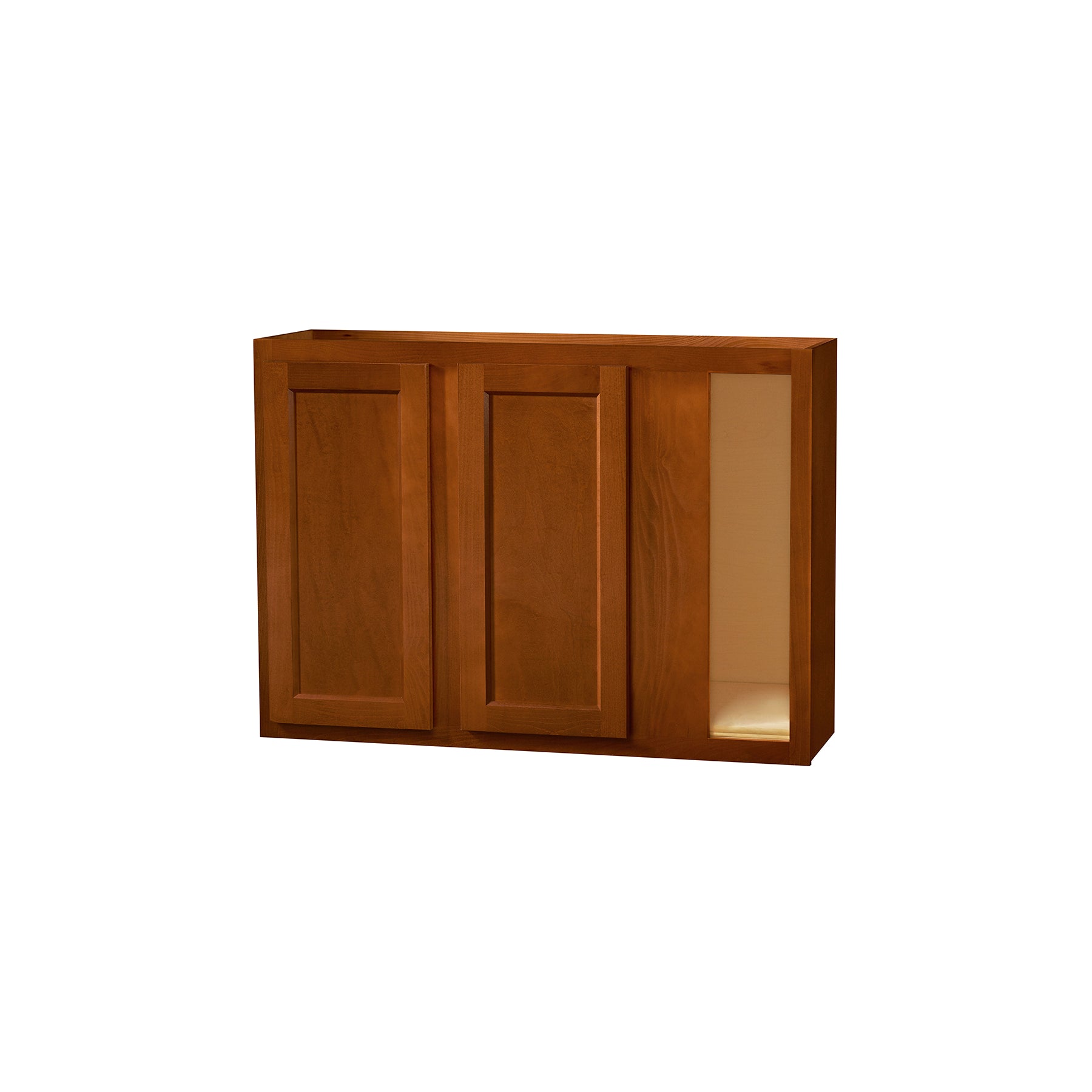 30 inch Wall Corner Cabinet - Glenwood Shaker - 42 Inch W x 30 Inch H x 12 Inch D