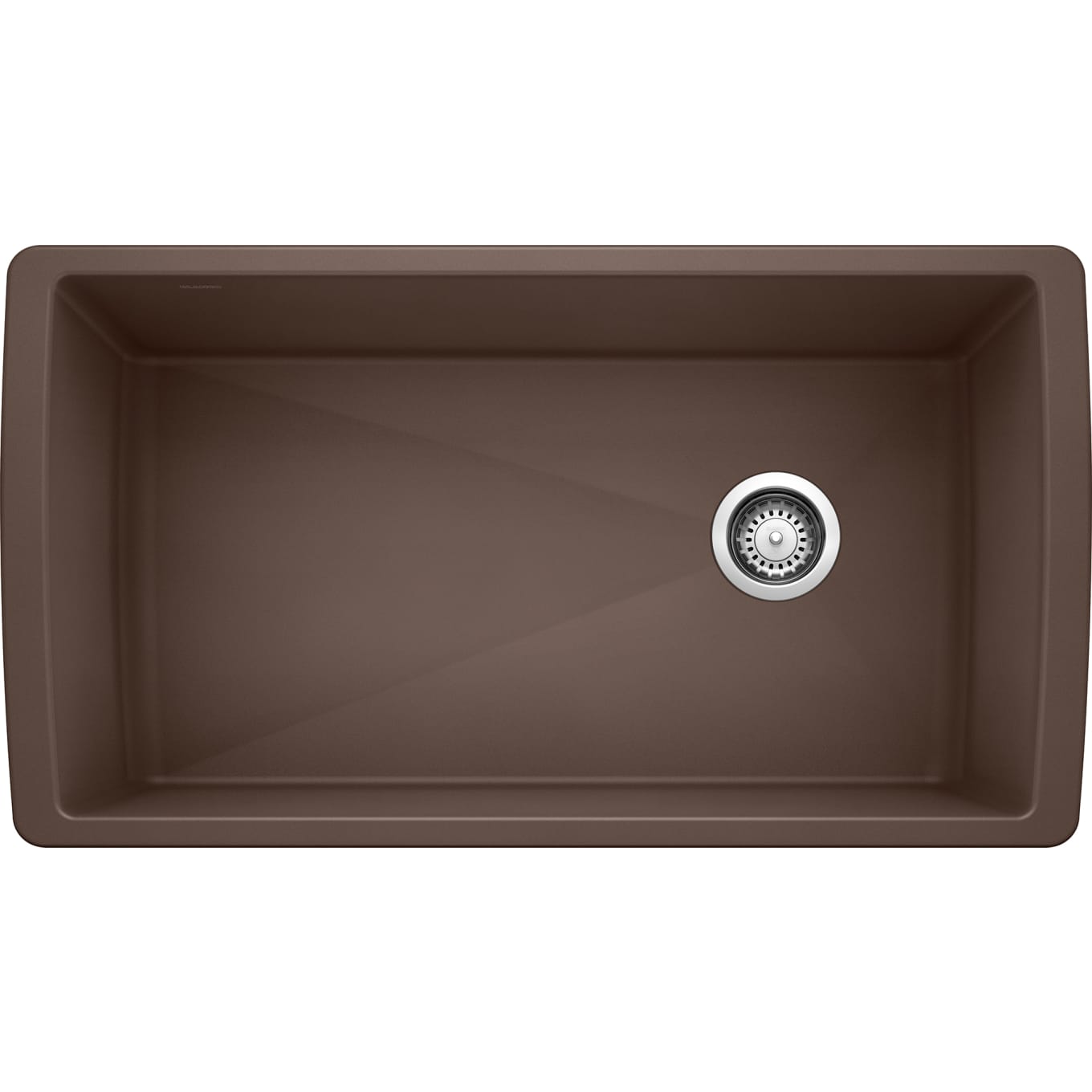 Stained - Flat Wood Sink Cover dark walnut - no rails 33 1/2 x 18 - flat