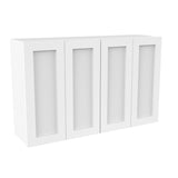 RTA - Elegant White - 30" High 4 Door Wall Cabinet | 48"W x 30"H x 12"D