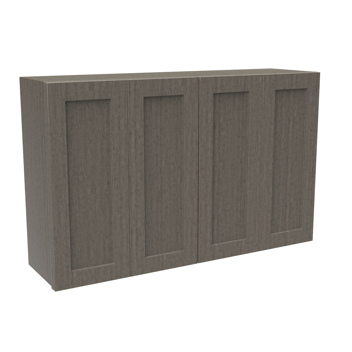 RTA - Elegant Smoky Grey - 30" High 4 Door Wall Cabinet | 48"W x 30"H x 12"D