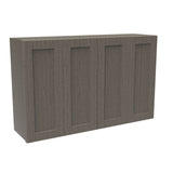 RTA - Elegant Smoky Grey - 30" High 4 Door Wall Cabinet | 48"W x 30"H x 12"D
