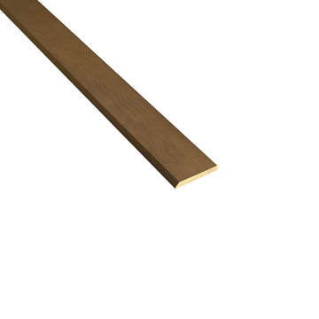 Valance Boards - 48 Inch Val 48 Inch W x 5-1/2 Inch H x 0.75 Inch D - Warmwood Shaker - Kitchen Cabinet