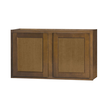 30 inch Wall Cabinets - Warmwood Shaker - 48 Inch W x 30 Inch H x 12 Inch D