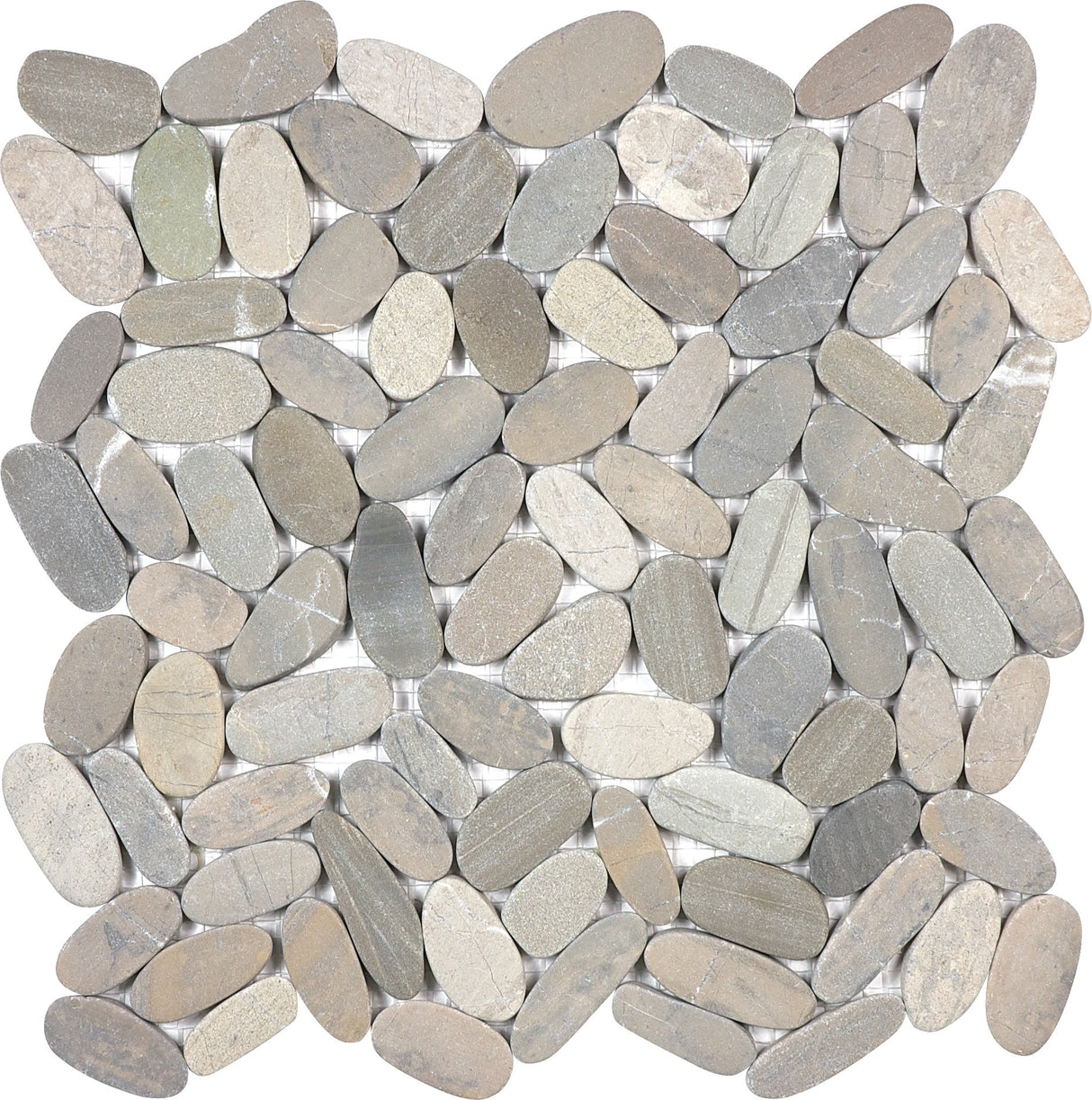 Zen Vitality Mica Flat Pebble Stone Polished Mosaic