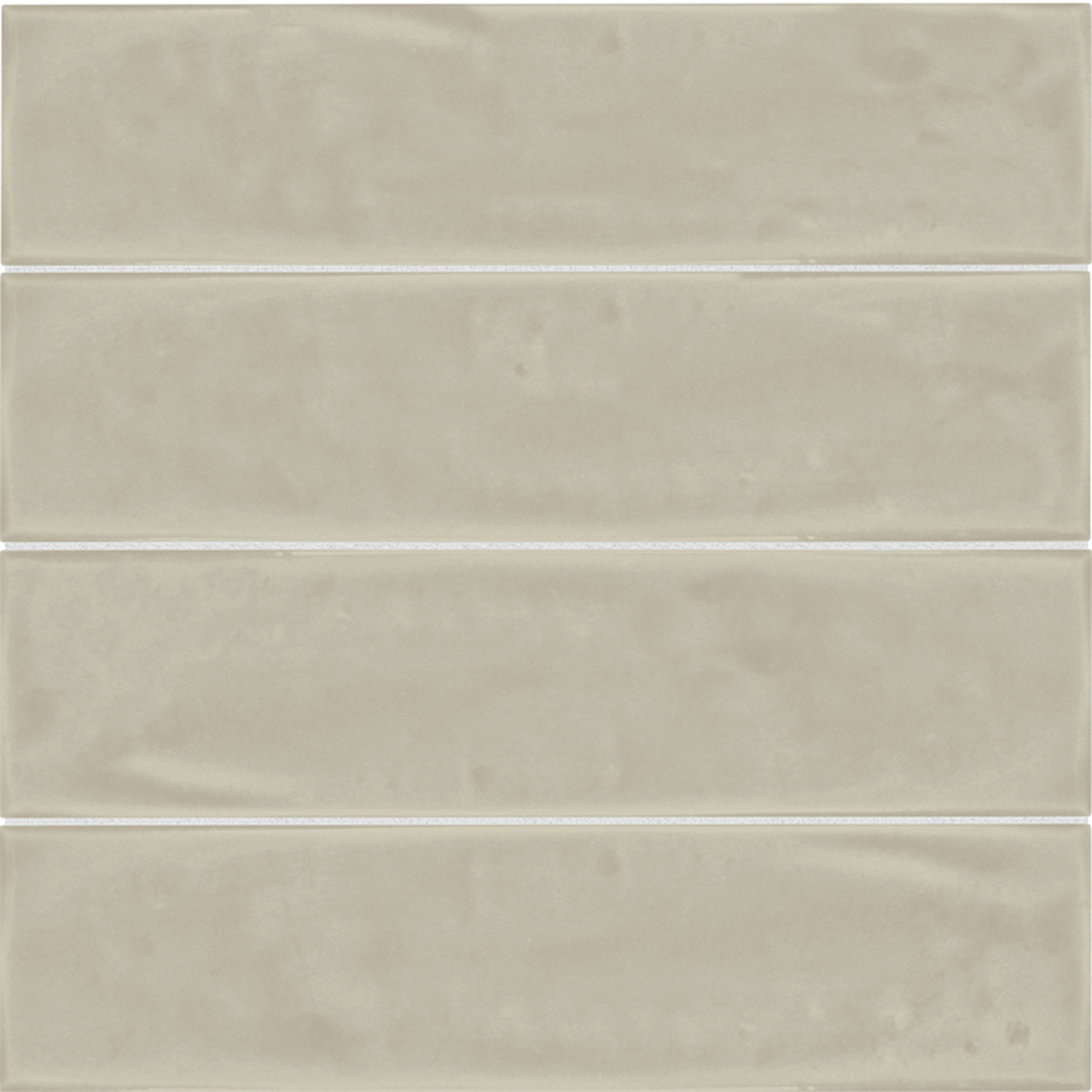 3 X 12 In Marlow Earth Glossy Pressed Glazed Ceramic Tile