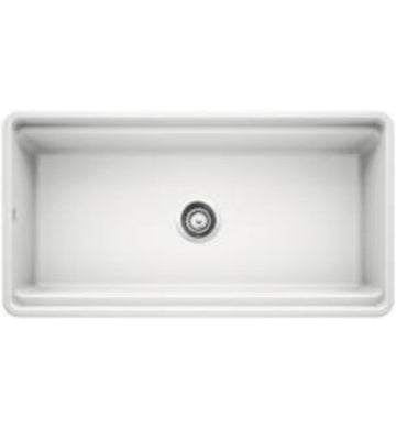 Blanco Profina 36 Inch Apron Front Fireclay Farmhouse Kitchen Sink with Cutting Board