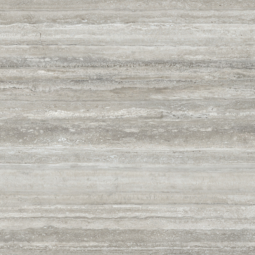 12 x 24 in. La Marca Travertino instrata Honed Rectified Glazed Porcelain Wall Tile