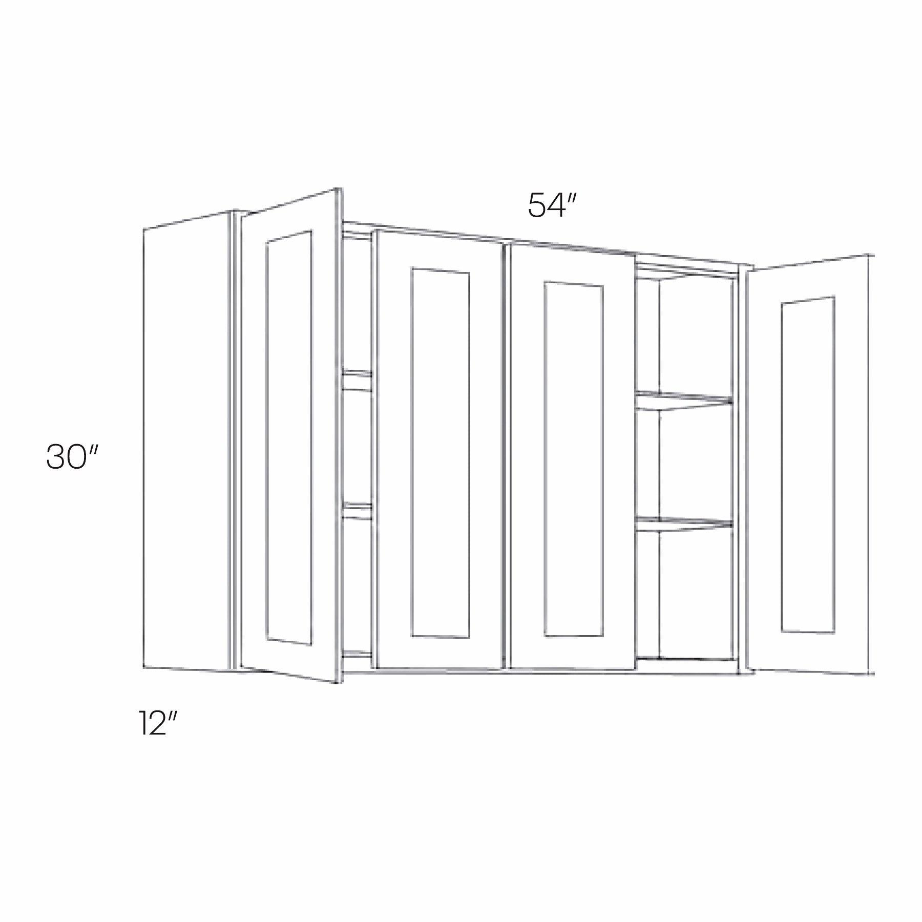 WES530 Country Oak Wall End Shelf # Kitchen Cabinets