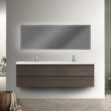 Artland Floating / Wall Mounted Bathroom Vanity With Acrylic Sink