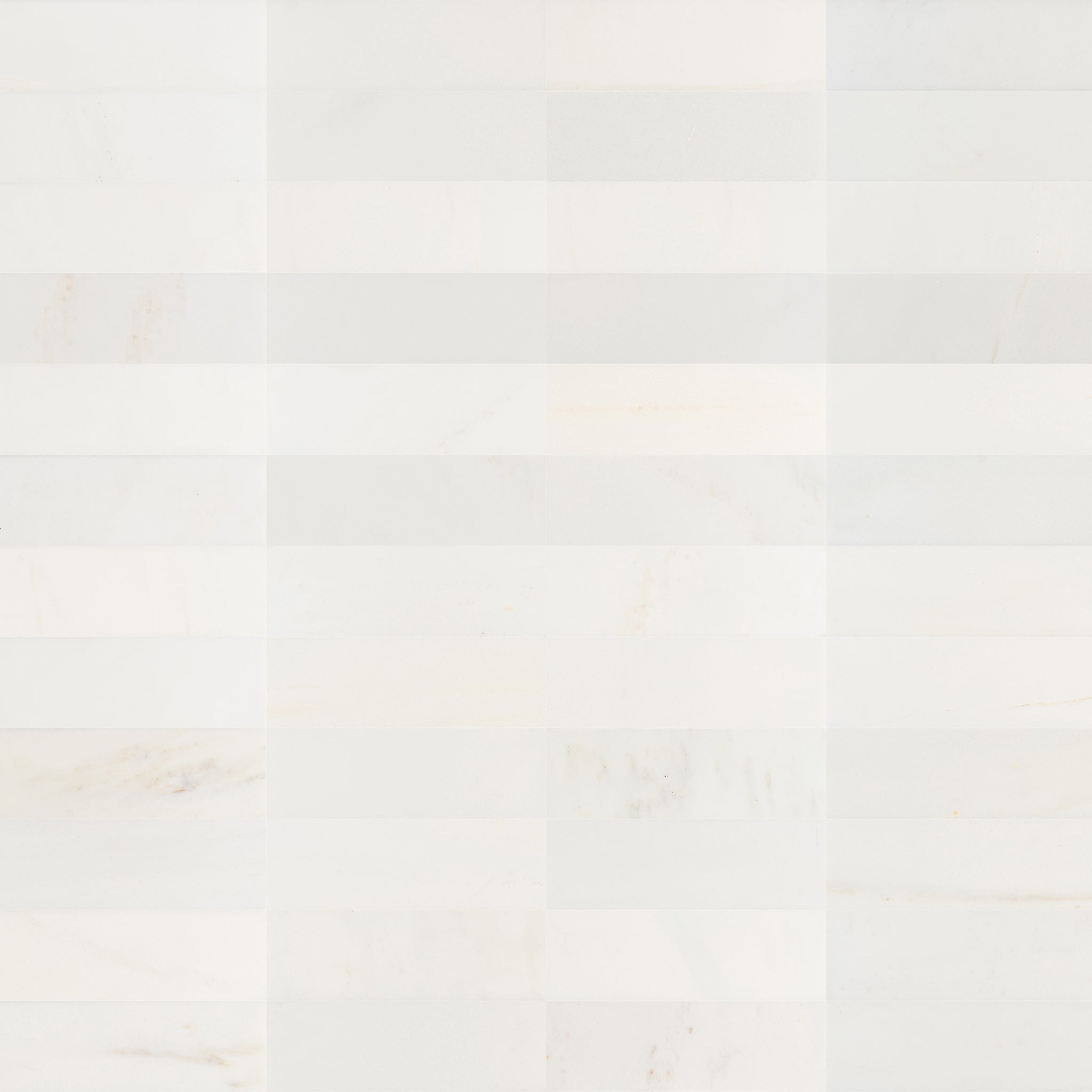 4 X 12 in. Eastern White Premium Polished Marble Tile