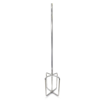 Mixing Paddle, 22 In. L, Chrome Plated