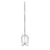 Mixing Paddle, 22 In. L, Chrome Plated