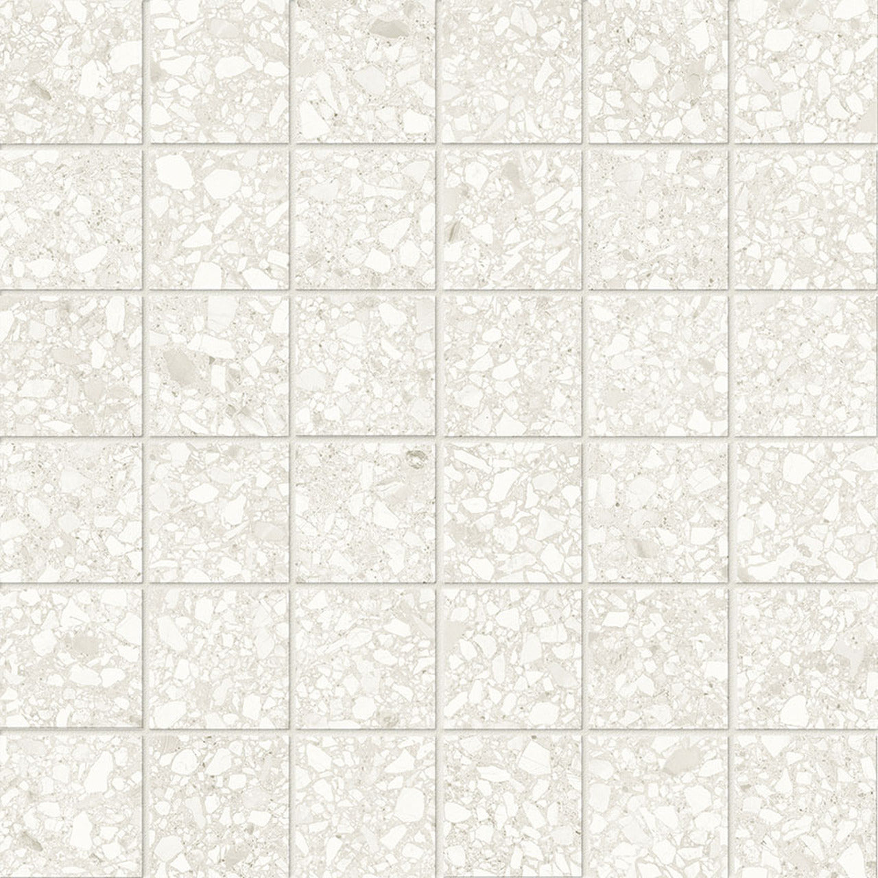 2 X 2 In Station Ivory Matte Color Body Porcelain Mosaic
