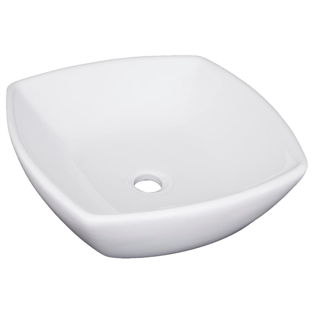 Vanity Fantasies "Contour" Porcelain Round Shaped Vessel Sink