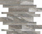 Random Strip Mica Evolution Matte Glazed Porcelain Mosaic