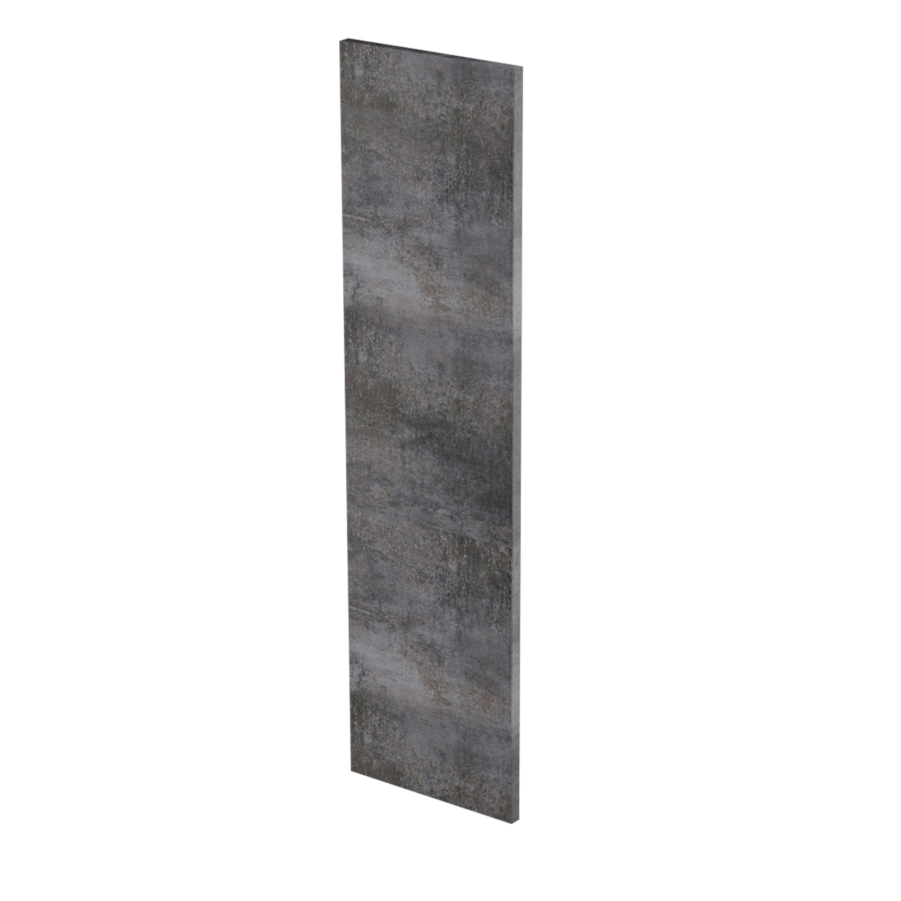 RTA - Fabric Grey - Tall End Panels | 0.6"W x 84"H x 24"D