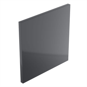 Kitchen Cabinet - Flat Panel Cabinet Sample Door - Luxury Lacquer Grey