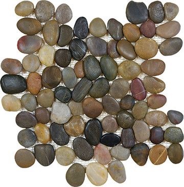 Zen Bora Wilderness Natural Pebble Mosaic