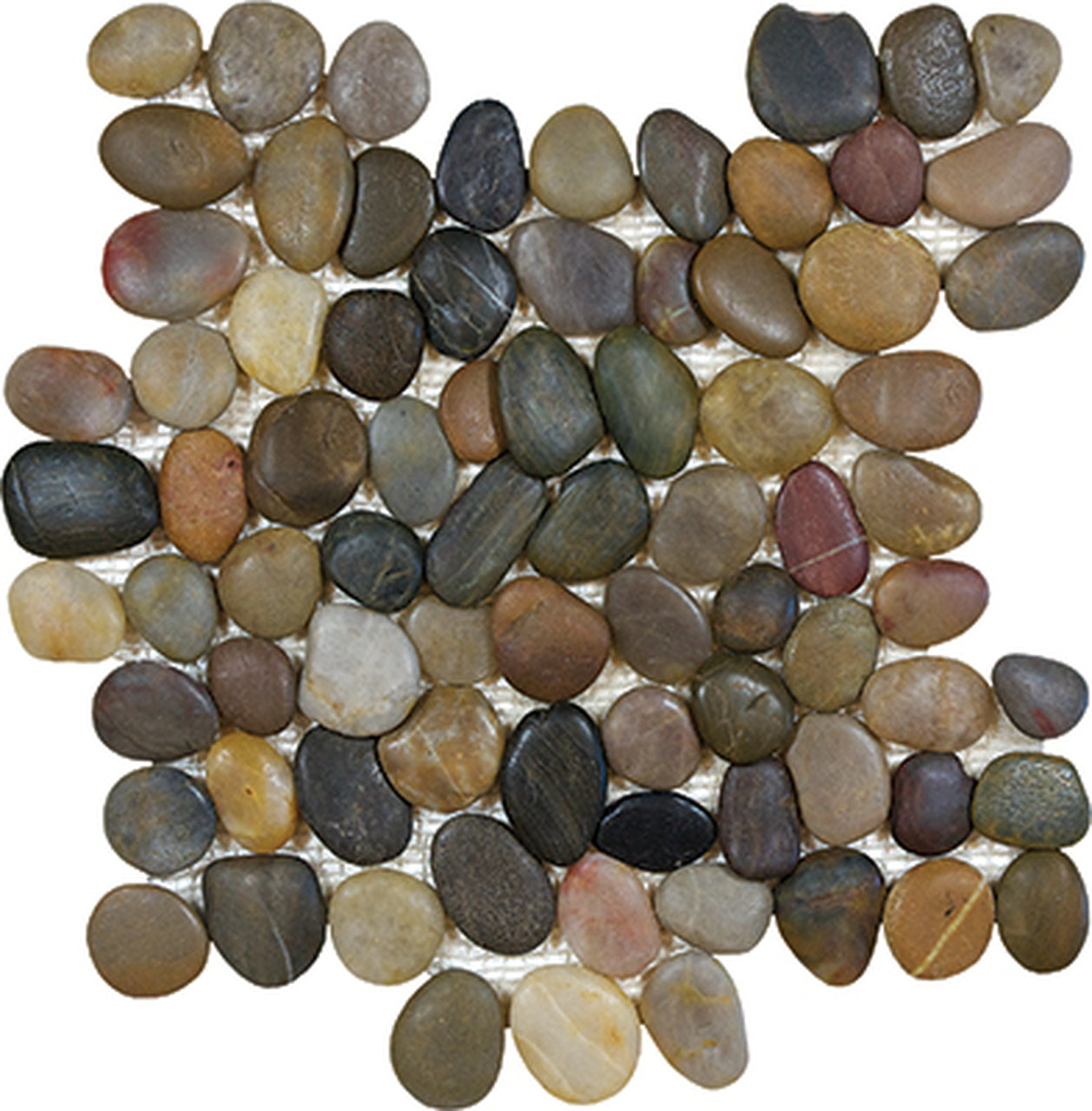 Zen Bora Wilderness Natural Pebble Mosaic