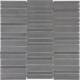 Random Stacked Stainless Steel Mosaic
