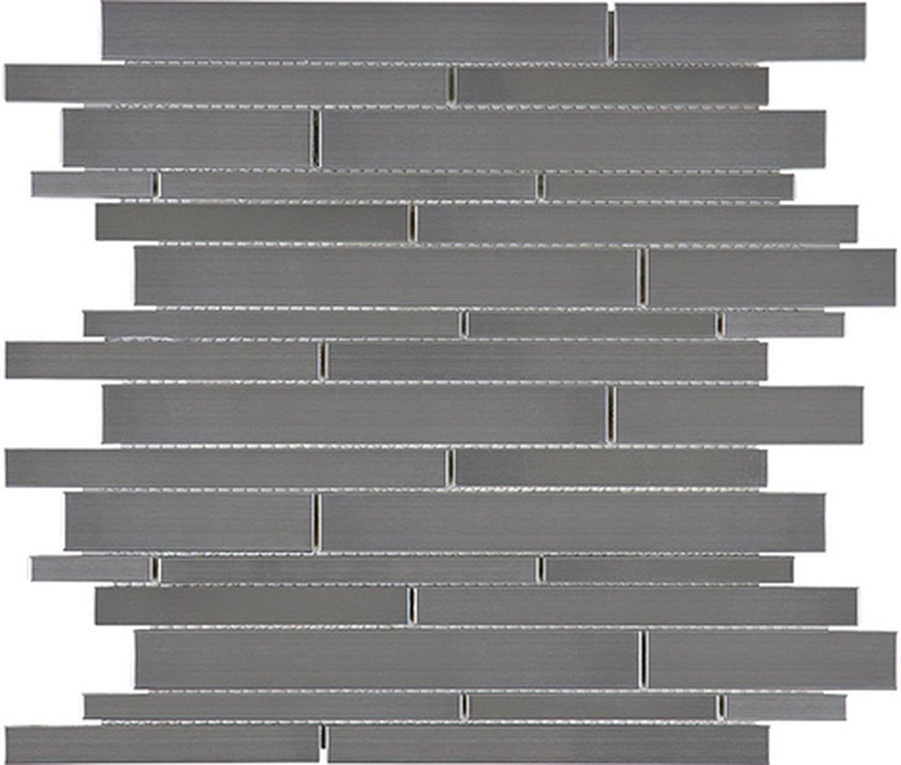 Random Strip Stainless Steel Mosaic