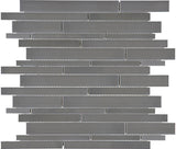 Random Strip Stainless Steel Mosaic