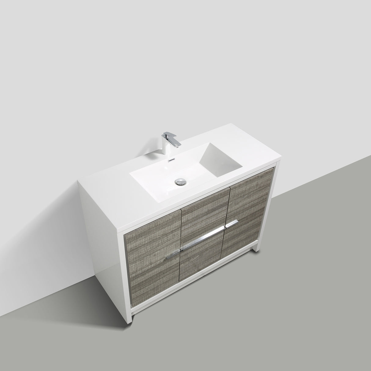 Ashdale Freestanding Bathroom Vanity With Sink, Soft Closing Doors & Drawer - BUILDMYPLACE