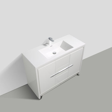 Ashdale Freestanding Bathroom Vanity With Sink, Soft Closing Doors & Drawer - BUILDMYPLACE