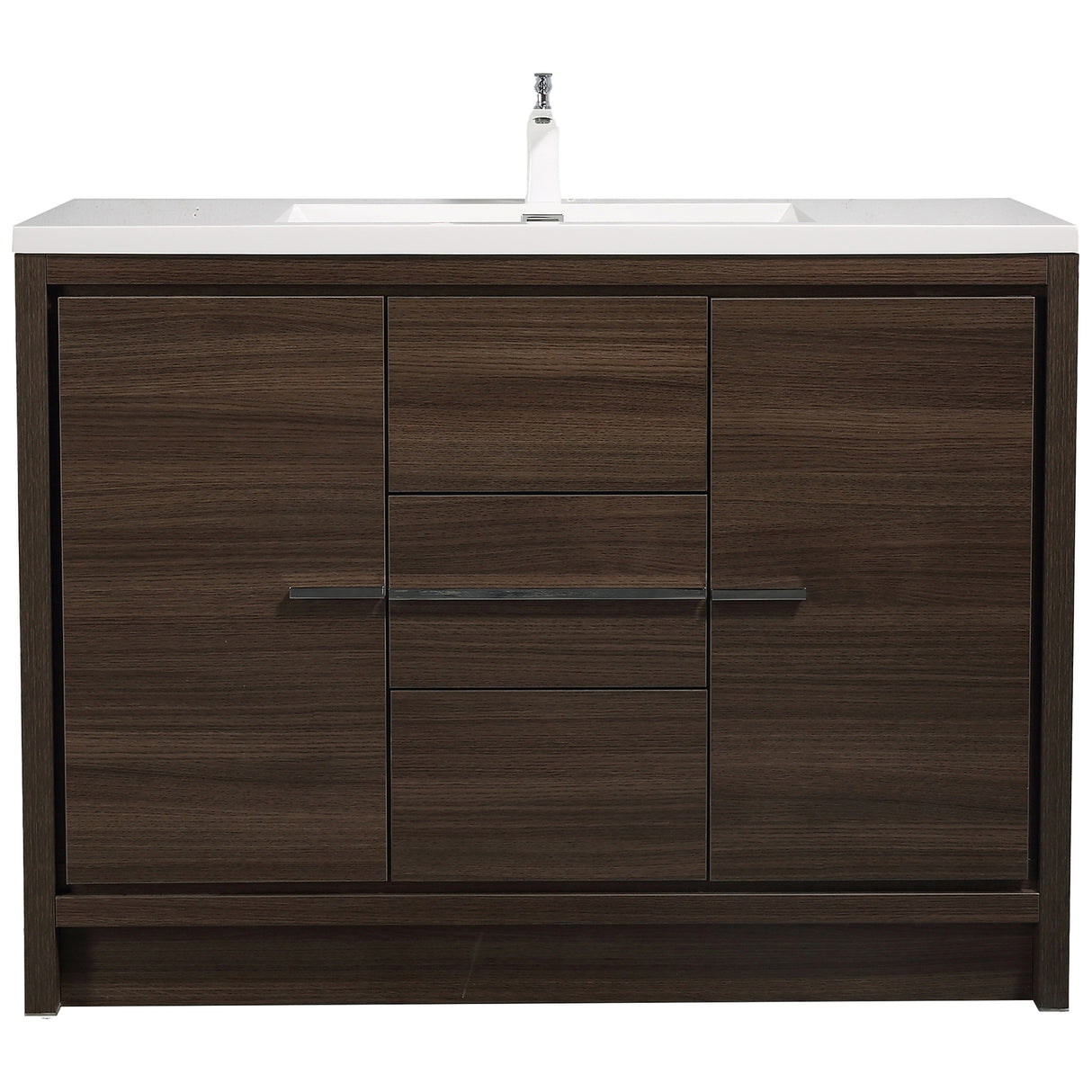 Ashdale Freestanding Bathroom Vanity With Sink, Soft Closing Doors & Drawer - BUILDMYPLACE