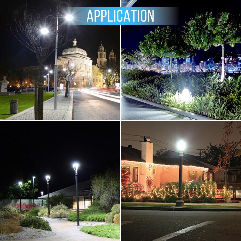 LED Corn Cob Light Bulbs 18W/60W/100W/120W 5700K, 120-277V, MH/HPS Replace, Dimmable, Damp Location UL Listed