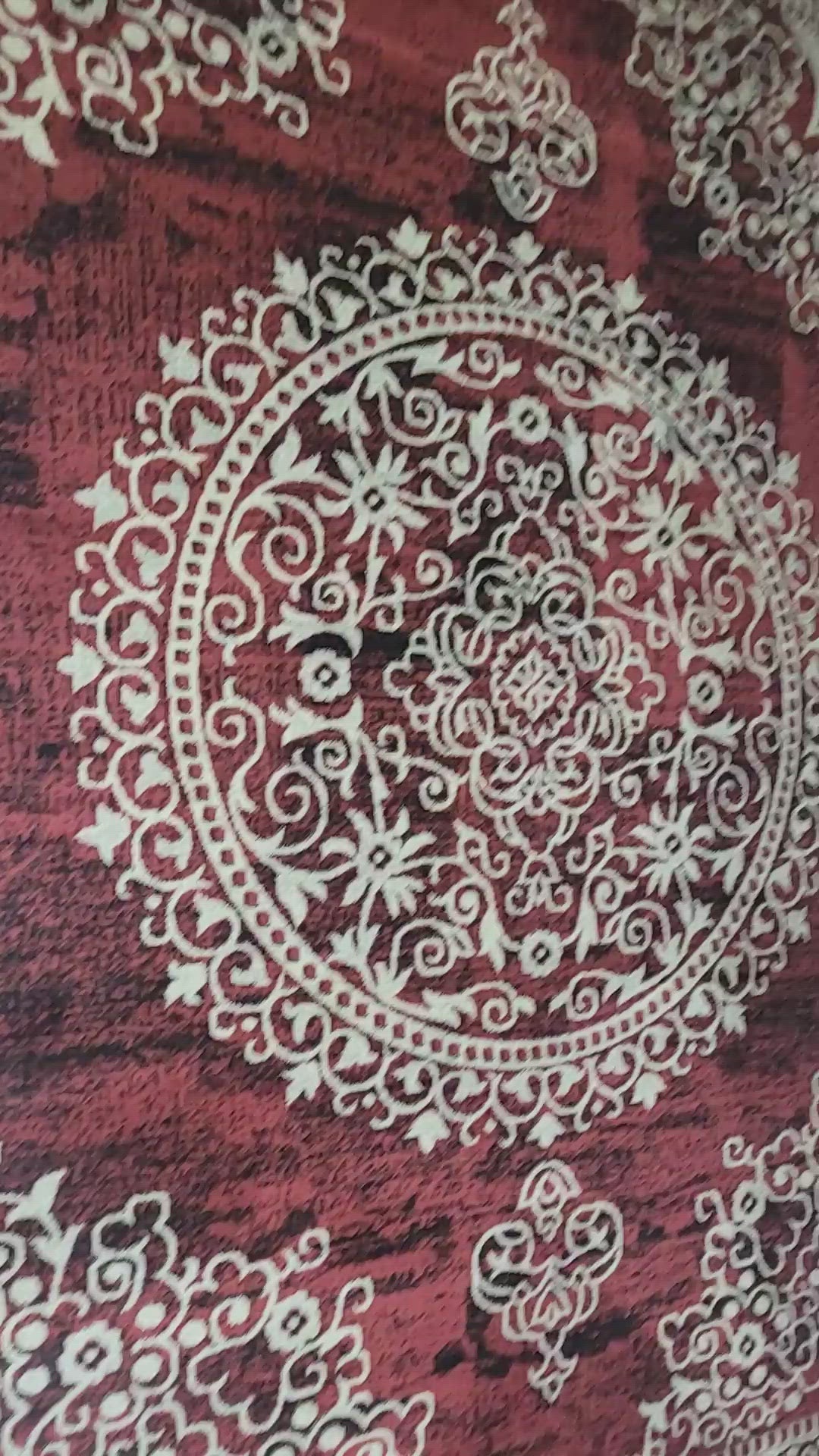 Sofia-476 Area Rugs Runner Scarlett Red 8-X-11