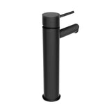 Single-Handle Single Hole Matte Black Bathroom Sink Faucet with 2 Pcs Hot & Cold 27.56 in. Hose