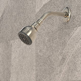 Wall Mounted Shower Faucet Set , Chrome / Brushed Nickel Finish