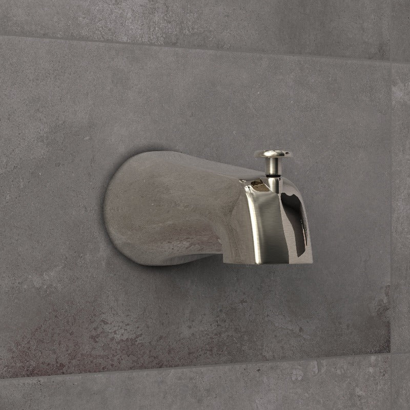 Wall Mounted Shower Faucet Set for Bathroom With Tub Spout