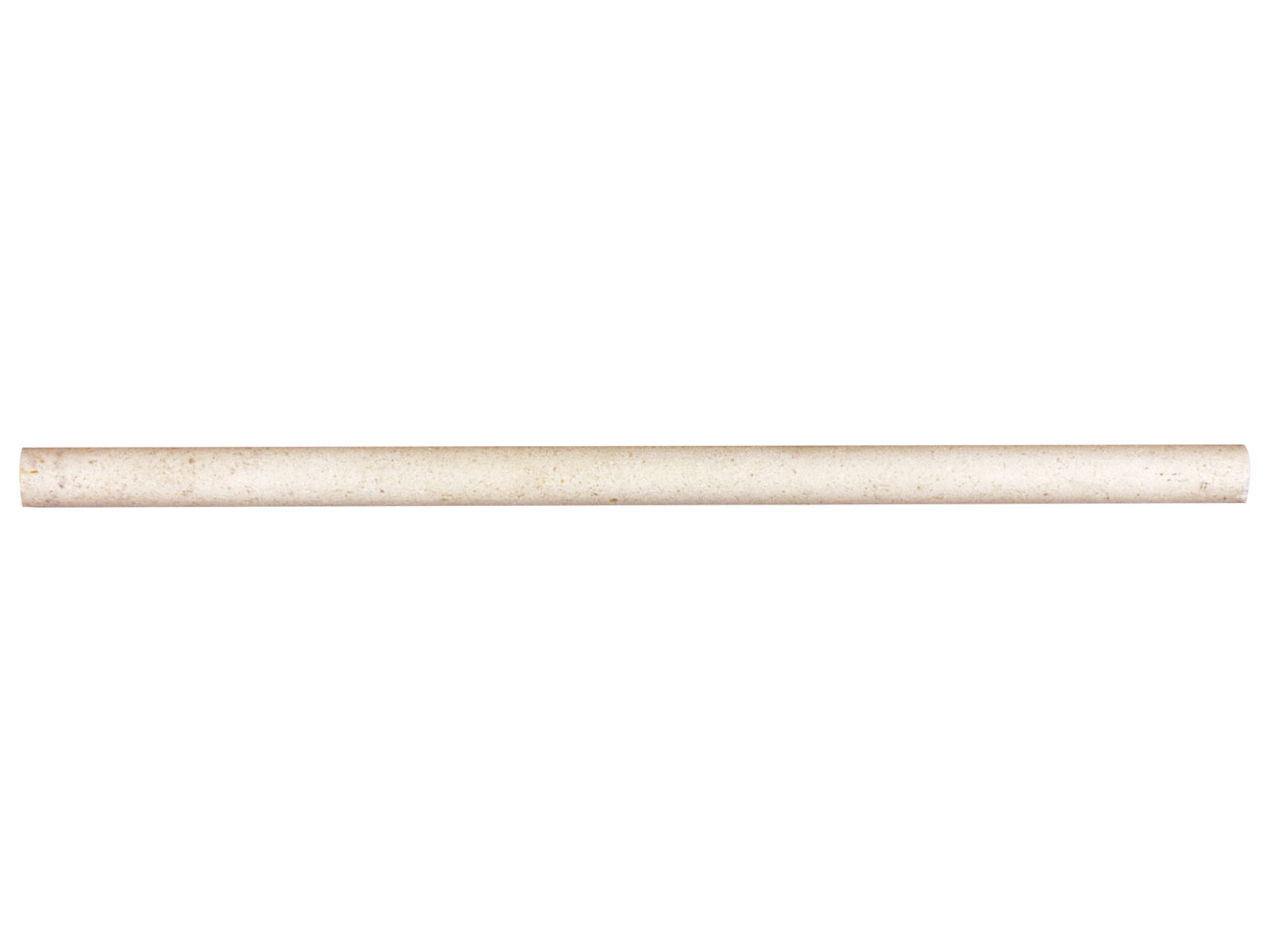 5/8 X 12 In Serene Ivory Honed Limestone Pencil
