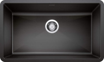 Blanco Precis 32 Inch Super Single Bowl Silgranit Undermount Kitchen Sink