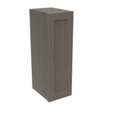 RTA - Elegant Smoky Grey - 30" High Single Door Wall Cabinet | 9"W x 30"H x 12"D
