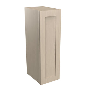 Single Door Wall Cabinet |Elegant Stone| 9W x 30H x 12D