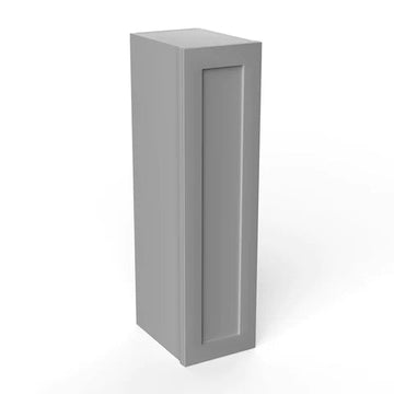 36 inch Wall Cabinet - 9W x 36H x 12D - Grey Shaker Cabinet