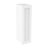 RTA - Elegant White - 36" High Single Door Wall Cabinet | 9"W x 36"H x 12"D