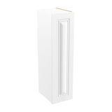 RTA - Park Avenue White - 36" High Single Door Wall Cabinet | 9"W x 36"H x 12"D